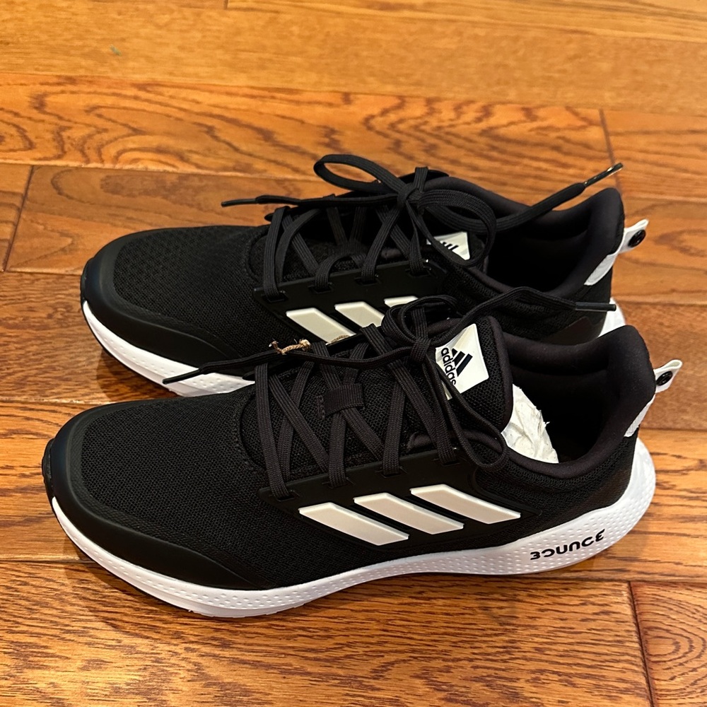 adidas Black and White Men's Shoes